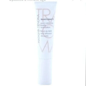 NATASHA DENON
TRANSFORMATTE PORE
VANISHING MATTE FOUNDATION SHADE 55WR WARM RED